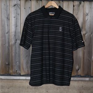 ❗️Nike TPC Sawgrass Black Striped Men’s Polo Shirt❗️